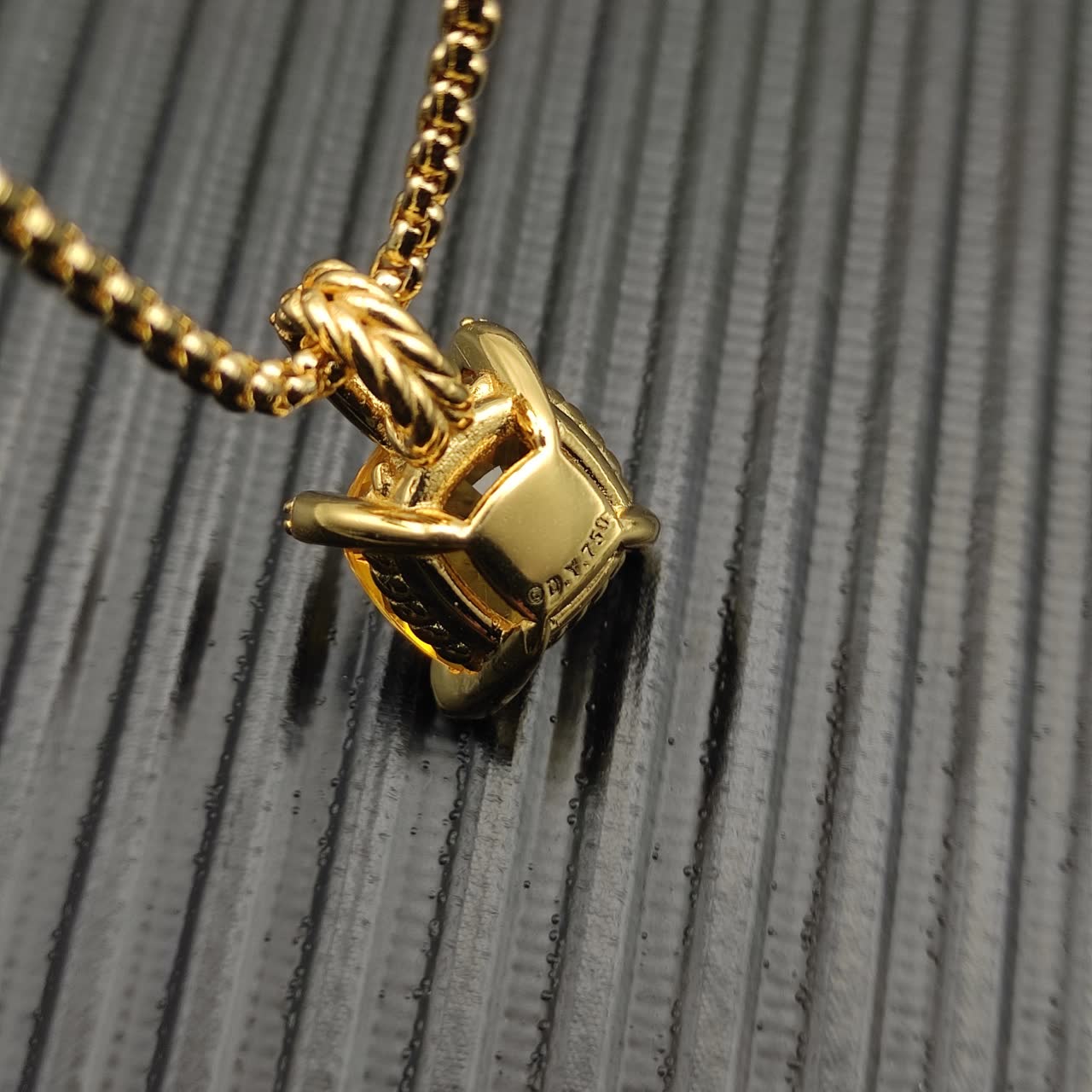 David Yurman Cable Collectibles™ Citrine and Diamond Albion Necklace